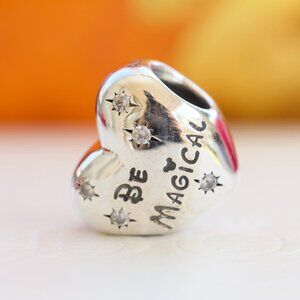 Pandora  Sterling Silver Charm BE MAGICAL 791439CZ